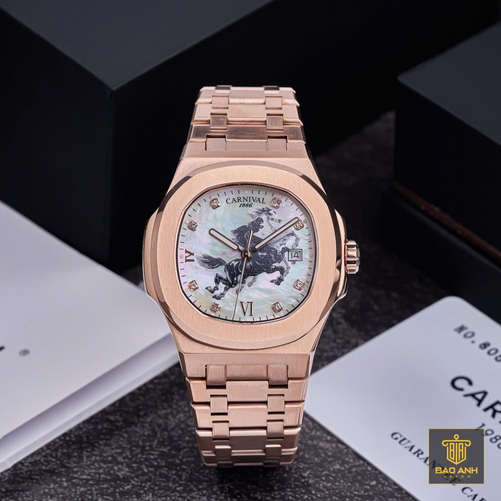 Đồng hồ Nam Carnival 8160G-VH-TK-SM